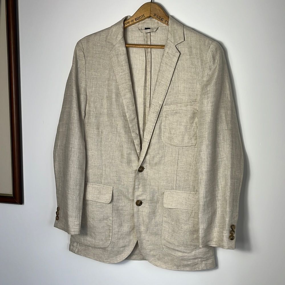 J.Crew Linen Jacket